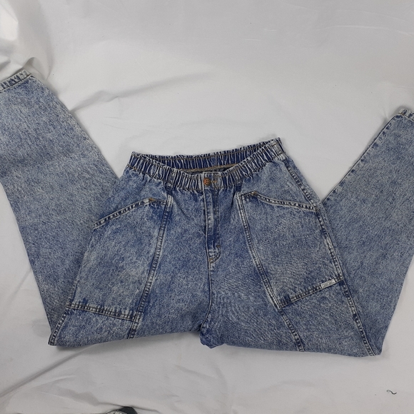 Cherokee Denim - Cherokee Vintage Acid Wash Mom  Jeans